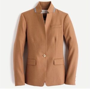 J.Crew wool camel regent blazer